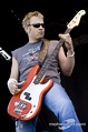 Todd Harrell, bass player for 3 Doors Down, performs at All-Star