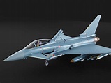 Eurofighter Typhoon 3D model rigged | CGTrader