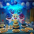 Baby shark Birthday Party Ideas | Photo 13 of 19 | Catch My Party