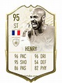 Thierry Henry FIFA 20 Rating, Card, Price