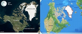How big Greenland really is | Boing Boing