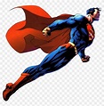 Superman Clip Art - Superman Flying Transparent Background - Full Size ...