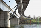 Seine-Brücke zwischen Limay und Mantes-la-Jolie von Dietmar Feichtinger ...