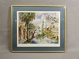 Signed Virginia Fouche Bolton Springtime In Charleston 16"X13" Signed ...