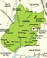 mapa-de-goias.gif (750×913) | Brazil map, Trip advisor, Brazil travel