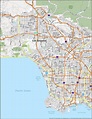 California: Los Angeles Street Map - tropicalexpressllc.com