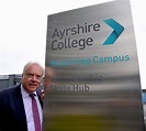 Willie Mackie pictured outside the Willie Mackie Skills Hub - Cleaning ...