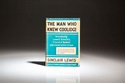 The Man Who Knew Coolidge - The First Edition Rare Books