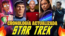 CRONOLOGÍA UNIVERSO STAR TREK | ORDEN CORRECTO de las PELÍCULAS y ...