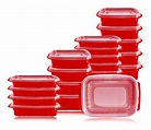 Contenedores Tupper Plásticos Easybox Para Alimentos 180 Pzs | ZEBRA ...