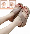 MMW Women Bunion Sandals Summer Comfy Slippers for Big Toe, Bunion ...