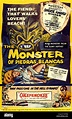 THE MONSTER OF PIEDRAS BLANCAS - Poster for 1959 Vanwick film Stock ...