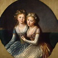 Alexandra and Elena Pavlovna of Russia by E.Vigee-Lebrun (1796, Hermitage) - Alexandra Pawlowna ...