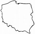 Kolorowanka Mapa Polski Rysunek Dla Dzieci - Pcmigtool