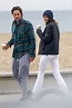 KENDALL YATES and Luke Wilson Out on the Beach in Los Angeles 01/05 ...