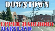 Upper Marlboro - Maryland - 4K Downtown Drive - YouTube