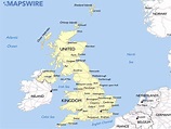 Free Maps of the United Kingdom – Mapswire.com