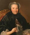 Portrait of Caroline of Nassau-Saarbrucken 1704-1774 , Countess ...