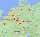 Map Of Us Military Bases In Germany - World Map