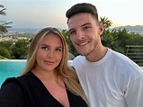 Declan Rice and girlfriend Lauren Fryer loving “date night every night ...