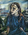 Oskar Kokoschka (1886-1980) | Catherine La Rose ~ The Poet of Painting