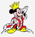 Mickey Rei Png - Mickey Mouse Rey Para Colorear, Transparent Png - kindpng