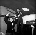 Warsaw 1959, Roman Polanski with Bogumił Kobiela at the Club of ...