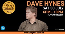 Live music by Dave Hynes! | The Gem Hotel