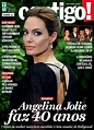 Angelina Jolie é capa da revista Contigo