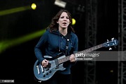 Jeanne Sagan of All That Remains performs on stage on Day 2 of... News ...
