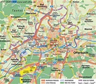 Map of Frankfurt (Main) (City in Germany, Hessen) | Welt-Atlas.de