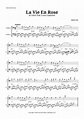 La Vie En Rose (arr. Langanho) Sheet Music | Edith Piaf | Cello Duet
