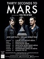 30 Seconds To Mars Announce UK Arena Tour