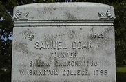 Samuel Doak – 1749-1830 - The Westward Sagas - David A. Bowles -Story ...