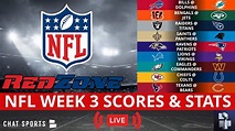 NFL RedZone Live Streaming NFL Week 3: Scoreboard, Highlights, Scores ...