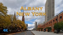 Downtown Albany Tour, Capital City of New York State - YouTube