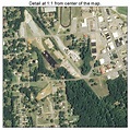 Aerial Photography Map of Pontotoc, MS Mississippi