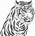 Tiger With Fur Thickness | Lions And Tigers | Aprender a dibujar, Como ...
