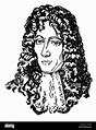 Robert Boyle (1627-1691), Anglo-Irish natural philosopher, illustration ...