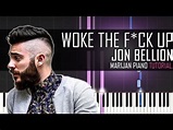 How To Play: Jon Bellion - Woke The F*ck Up | Piano Tutorial - YouTube
