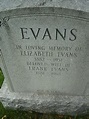 Elizabeth Evans (1882-1951) - Find a Grave Memorial