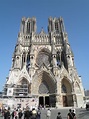 Reims cathedral in Reims, France. 09/10/2010 : CU Abroad – Frank Ma A ...