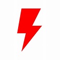 Red lightning icons (png symbol)