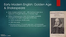 Early Modern English - YouTube