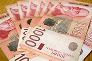 Serbian currency dinar. Banknotes of 1000 dinars - Emerging Europe