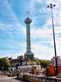 [OC] France - Place de la Bastille, in the 4th arrondissement of Paris ...