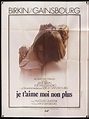 Je T'Aime Moi Non Plus Movie Poster | French 1 panel (47x63) Original ...