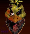 Demented chica | Five nights at freddy's, Fnaf, Lion sculpture