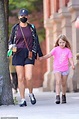 Blake Lively walks hand in hand with six-year-old daughter James on a ...