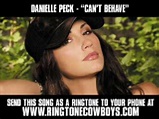 Danielle Peck - Can't Behave [New Video + Lyrics] - YouTube